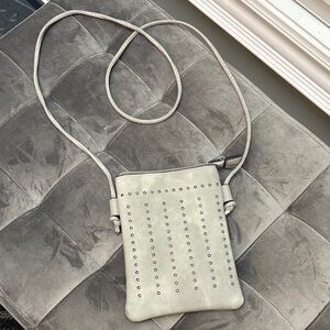 Elegant Gray Crossbody Bag